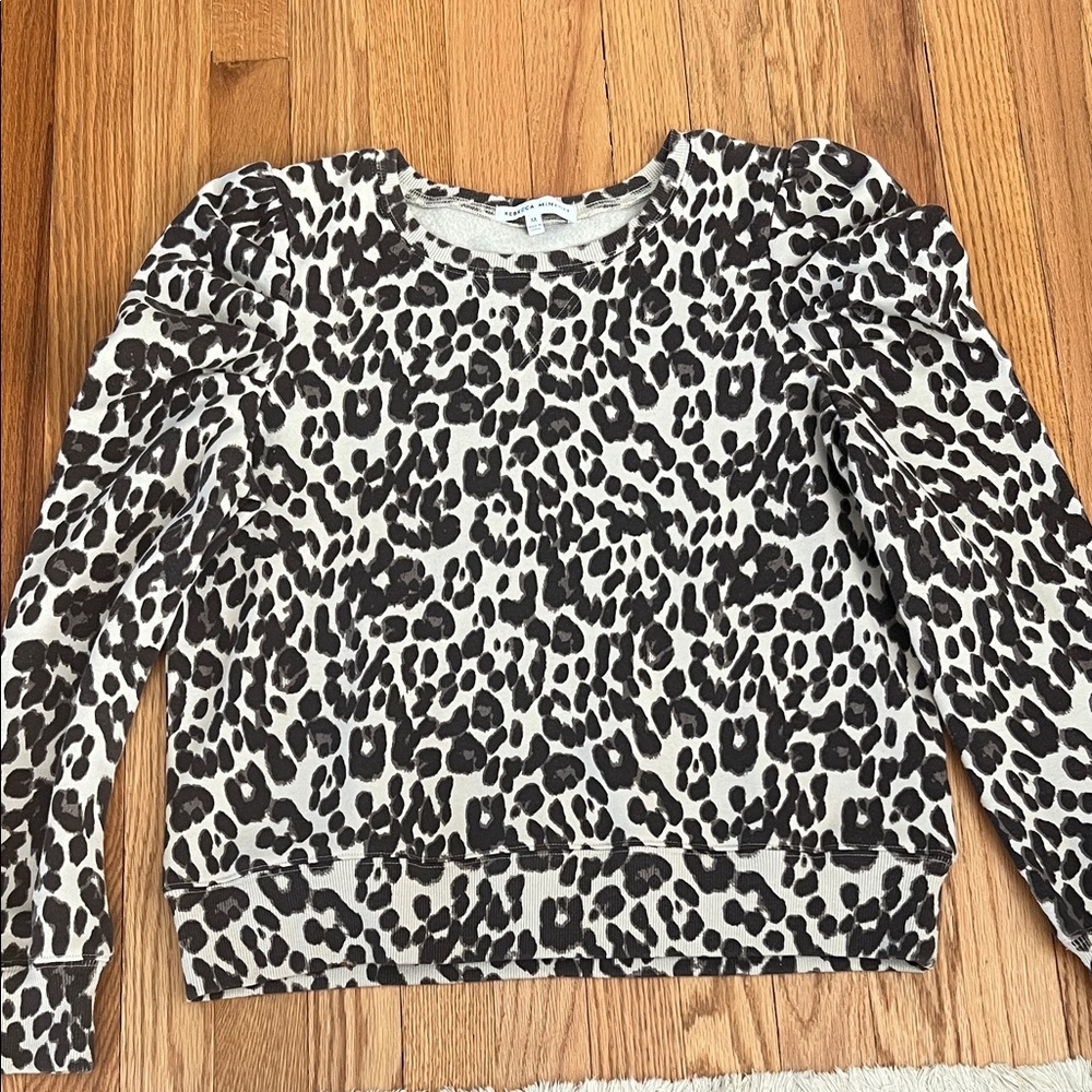 Rebecca Minkoff Animal Print Sweatshirt